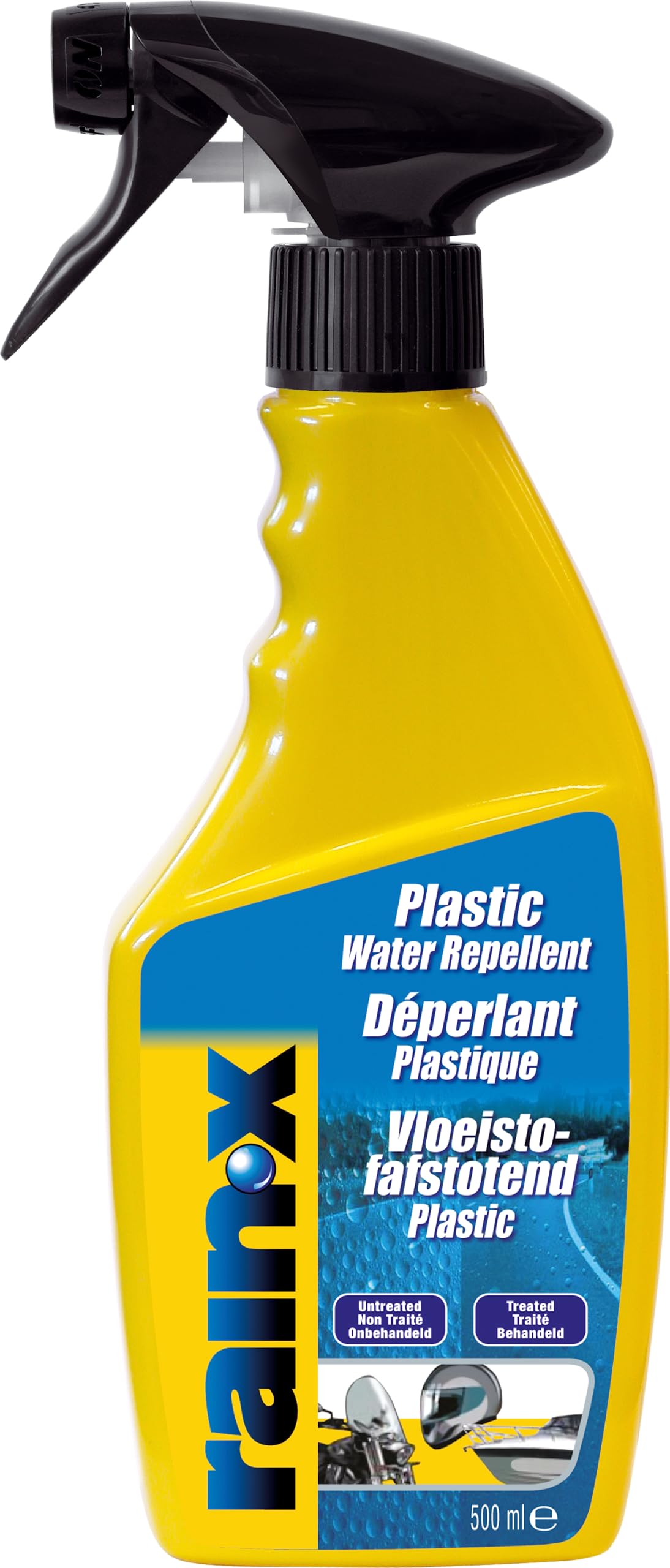 Rain-X 1831103 Plastic Water Repellent Spray 500ml, Yellow von Rain-X