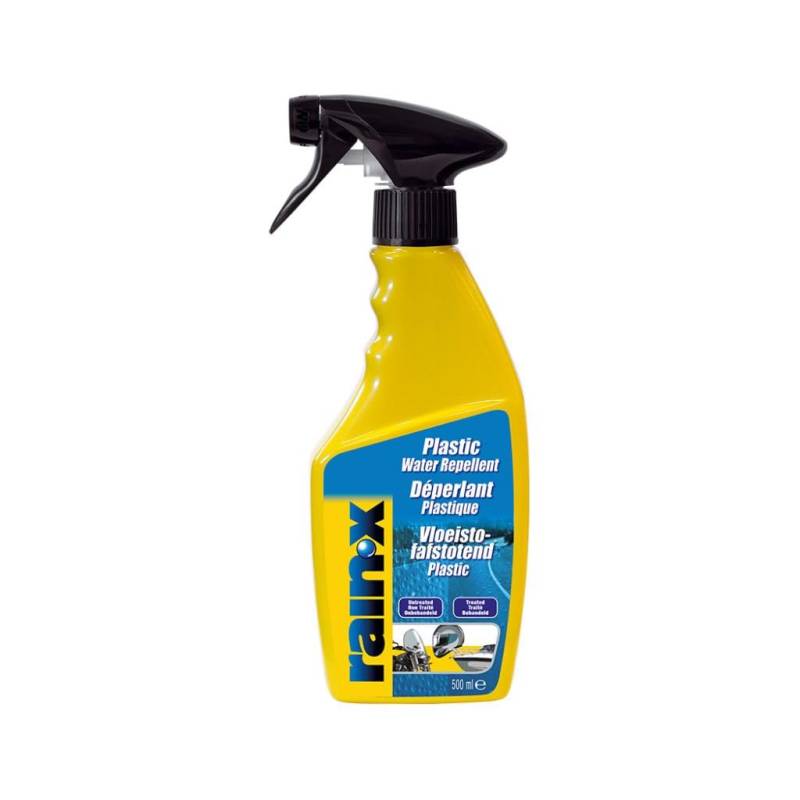 Rain-X Wasserabweisender Schutz für Kunststoff - Klare Sicht bei Regen und Schmutz - Schutz und Transparenz - 500 ml von Rain-X