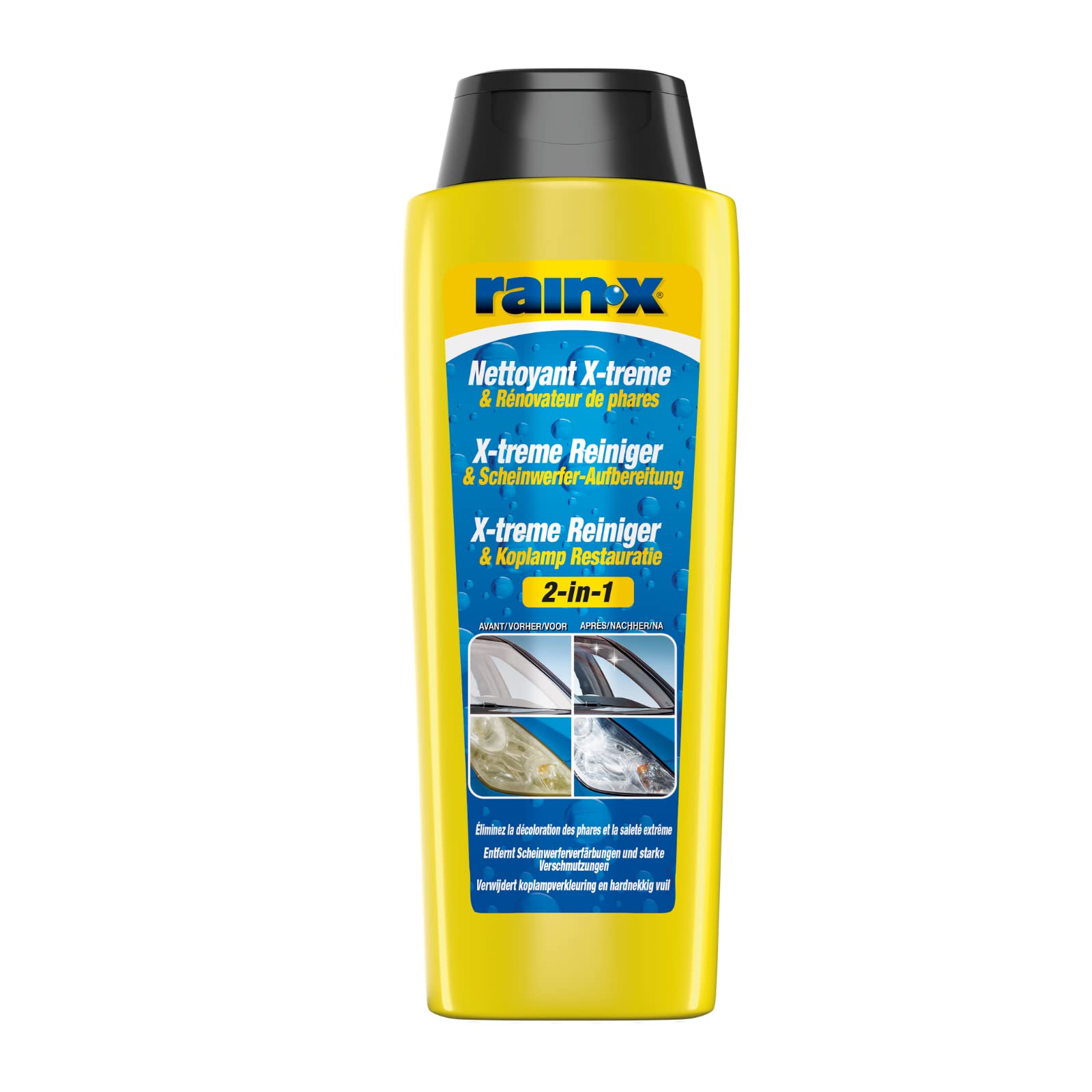 Rain-X 2-in-1 Xtreme-Reiniger und Scheinwerfer-Aufbereitung - 325 ml Rain-X 2-in-1 Xtreme-Reiniger und Scheinwerfer-Aufbereitung - 325 ml von Rain-X
