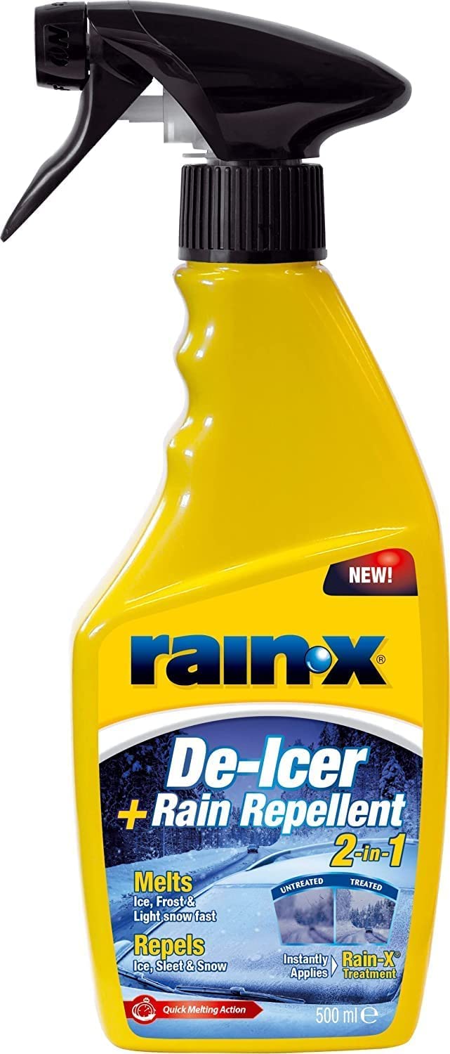 Rain-X Scheiben-Frostschutz, Enteiser und Regenabweiser, 2-in-1, 500 ml von Rain-X