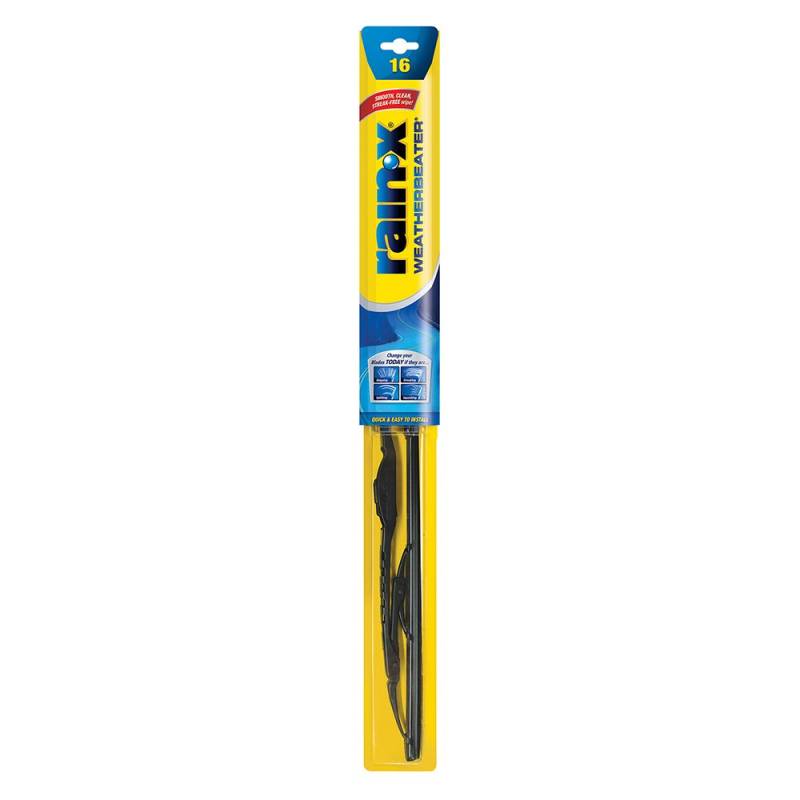 Rain-X WeatherBeater RX30216 Wischerblätter, 40,6 cm Scheibenwischer (1 Stück), Auto-Ersatz-Scheibenwischerblätter, die OEM-Qualität und Haltbarkeitsstandards erfüllen oder übertreffen von Rain-X