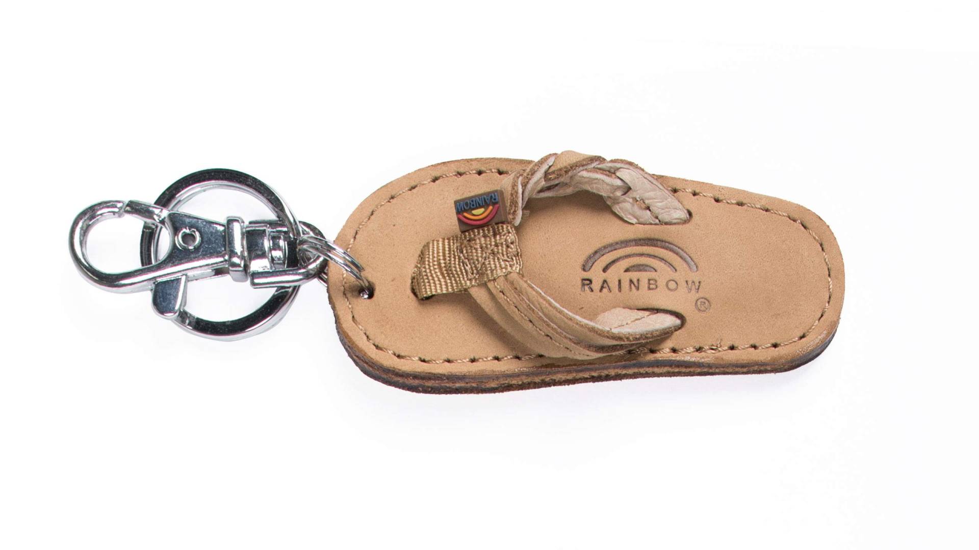 Rainbow Sandals Flirty Braidy Schlüsselanhänger aus Leder, Sierra Brown, Einheitsgröße Rainbow Sandals Flirty Braidy Schlüsselanhänger aus Leder, Sierra Brown, Einheitsgröße von Rainbow Sandals