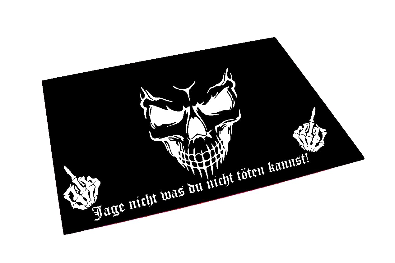 Jage Nicht was du Nicht töten Kannst Aufkleber Größe & Farbe wählbar Heckscheibe Lack Totenkopf Mittelfinger Jage Nicht was du Nicht töten Kannst Aufkleber Größe & Farbe wählbar Heckscheibe Lack Totenkopf Mittelfinger von Rakelfix