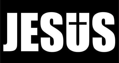 Rakelfix Jesus Kirche Religion Kreuz Christen Aufkleber Größe/Farbe ANPASSBAR Sticker Autoaufkleber von Rakelfix