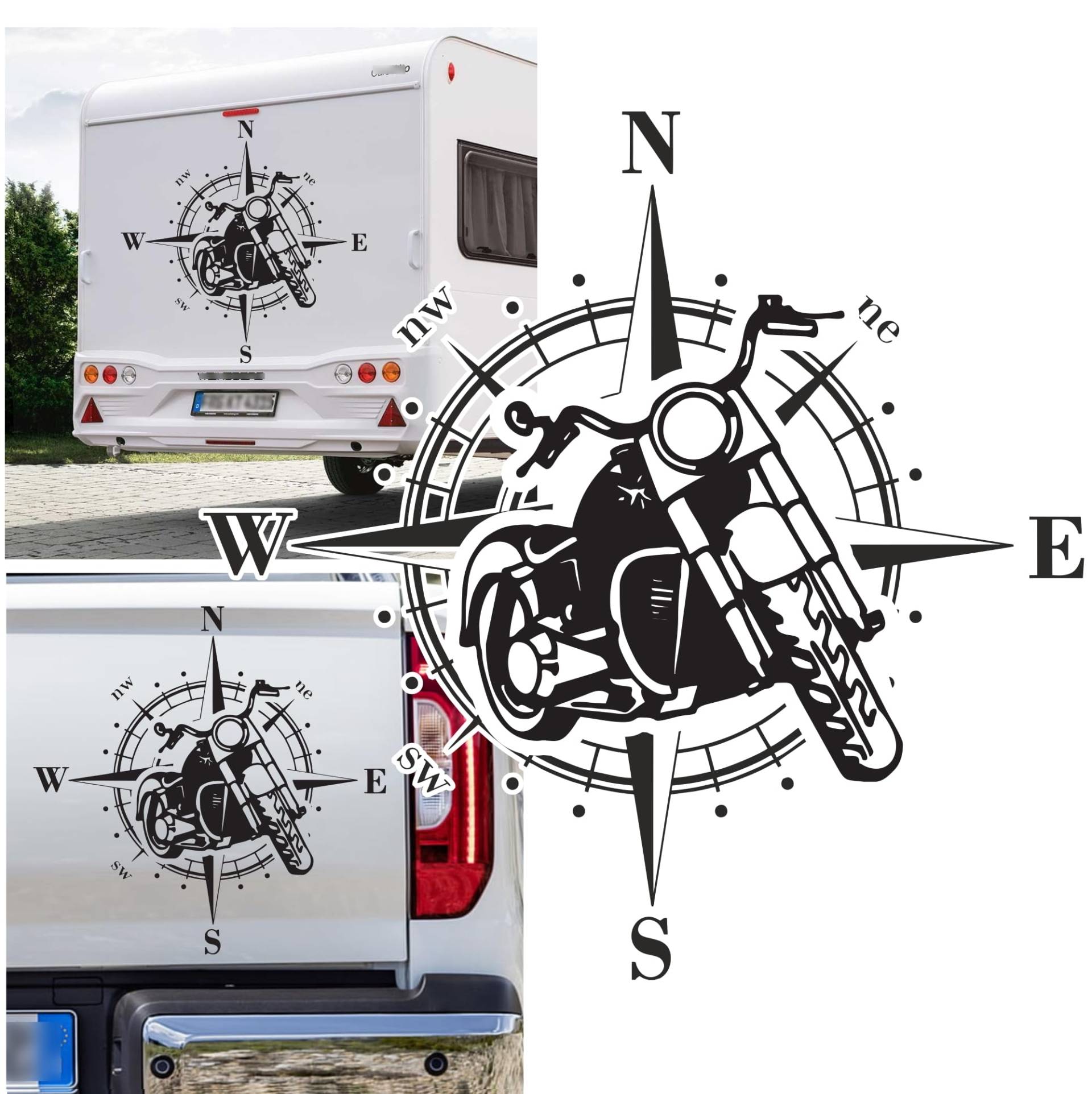 Rakelfix Kompass Chopper Motorrad Bike Biker Maschine V8 Angel Aufkleber freie Größe&Farbe Auto Camper Wohnmobil Caravan Autoaufkleber Wohnwagen Sticker Kompassrose Rakelfix Kompass Chopper Motorrad Bike Biker Maschine V8 Angel Aufkleber freie Größe&Farbe Auto Camper Wohnmobil Caravan Autoaufkleber Wohnwagen Sticker Kompassrose von Rakelfix
