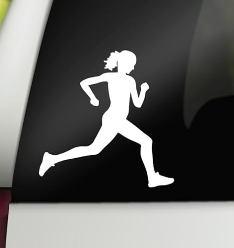 Rakelfix Läuferin Joggen Laufen Aufkleber Größe/Farbe ANPASSBAR Sticker Autoaufkleber Rakelfix Läuferin Joggen Laufen Aufkleber Größe/Farbe ANPASSBAR Sticker Autoaufkleber von Rakelfix