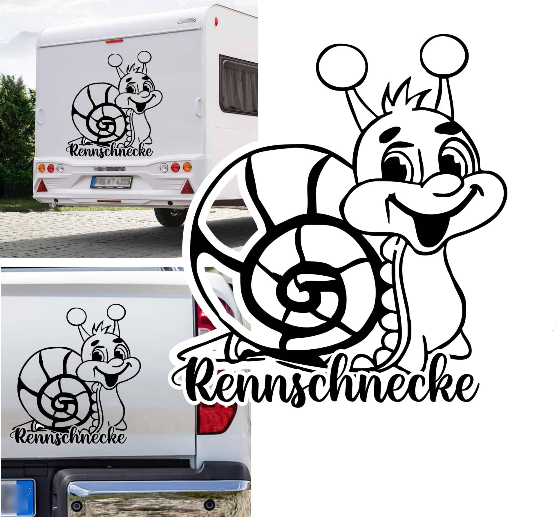 Rakelfix Rennschnecke Womi Wohnmobil Wohnwagen Herzschlag Hobby Aufkleber Sticker Größe&Farbe wählbar Autoaufkleber Rakelfix Rennschnecke Womi Wohnmobil Wohnwagen Herzschlag Hobby Aufkleber Sticker Größe&Farbe wählbar Autoaufkleber von Rakelfix