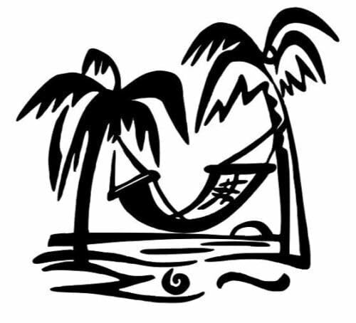 Rakelfix Urlaub palmen hängematte Meer Aufkleber Größe/Farbe ANPASSBAR Sticker Autoaufkleber Rakelfix Urlaub palmen hängematte Meer Aufkleber Größe/Farbe ANPASSBAR Sticker Autoaufkleber von Rakelfix