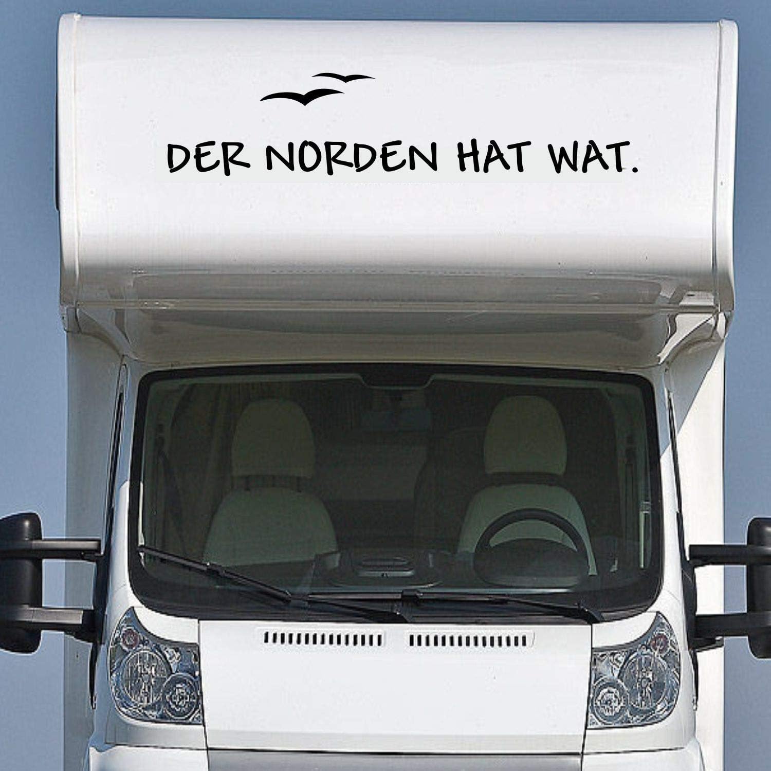 Rakelfix Wohnmobil Wohnwagen Aufkleber Spruch Der Norden hat wat ca 160cm mit Möwen Ostsee Nordsee WOMI WOWA Camping Van Stick Rakelfix Wohnmobil Wohnwagen Aufkleber Spruch Der Norden hat wat ca 160cm mit Möwen Ostsee Nordsee WOMI WOWA Camping Van Stick von Rakelfix