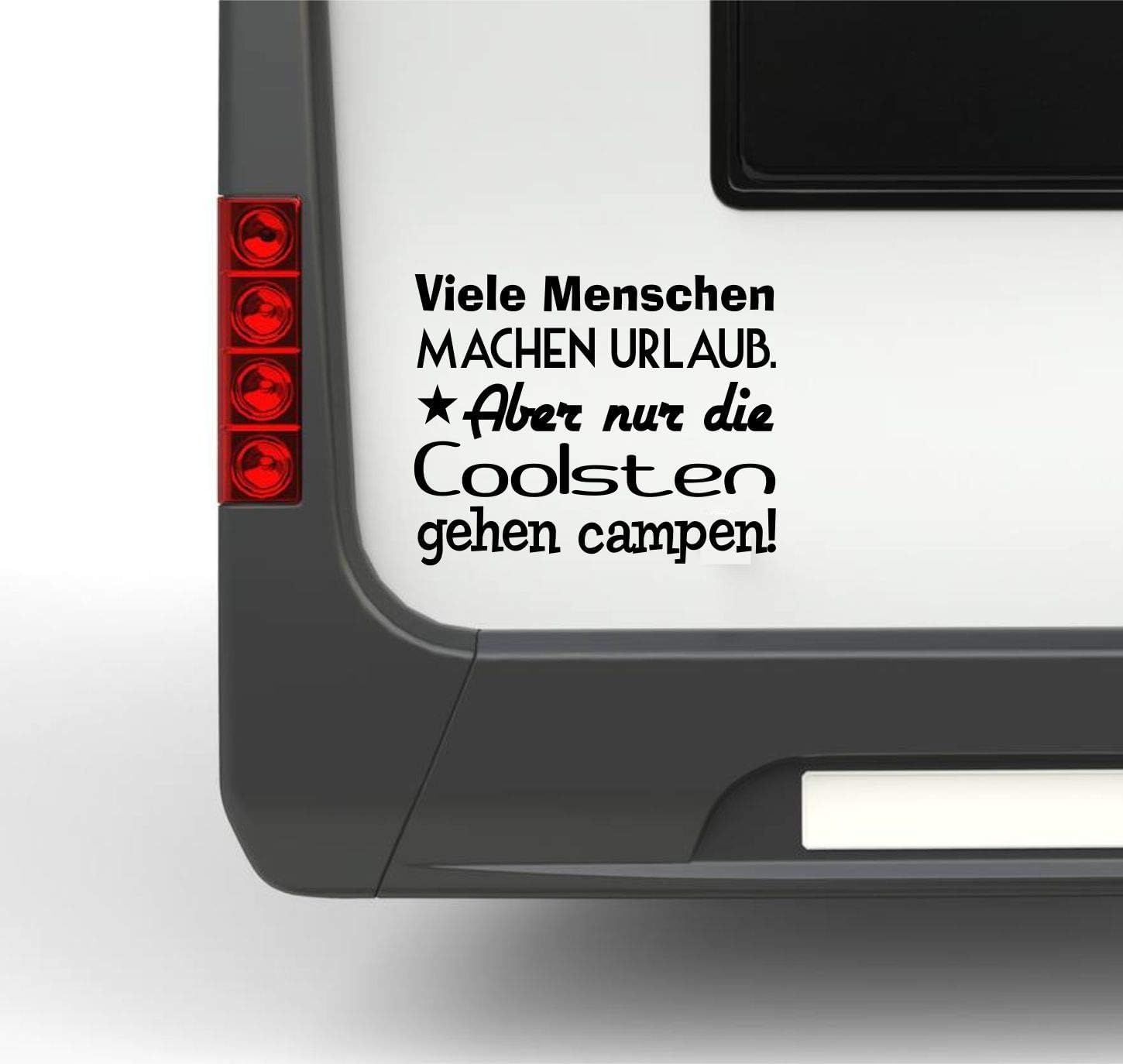 Rakelfix Wohnmobil Wohnwagen Aufkleber Lustiger Spruch Viele Menschen Machen Urlaub Aber nur die coolsten campen ca 25cm WOMI Rakelfix Wohnmobil Wohnwagen Aufkleber Lustiger Spruch Viele Menschen Machen Urlaub Aber nur die coolsten campen ca 25cm WOMI von Rakelfix