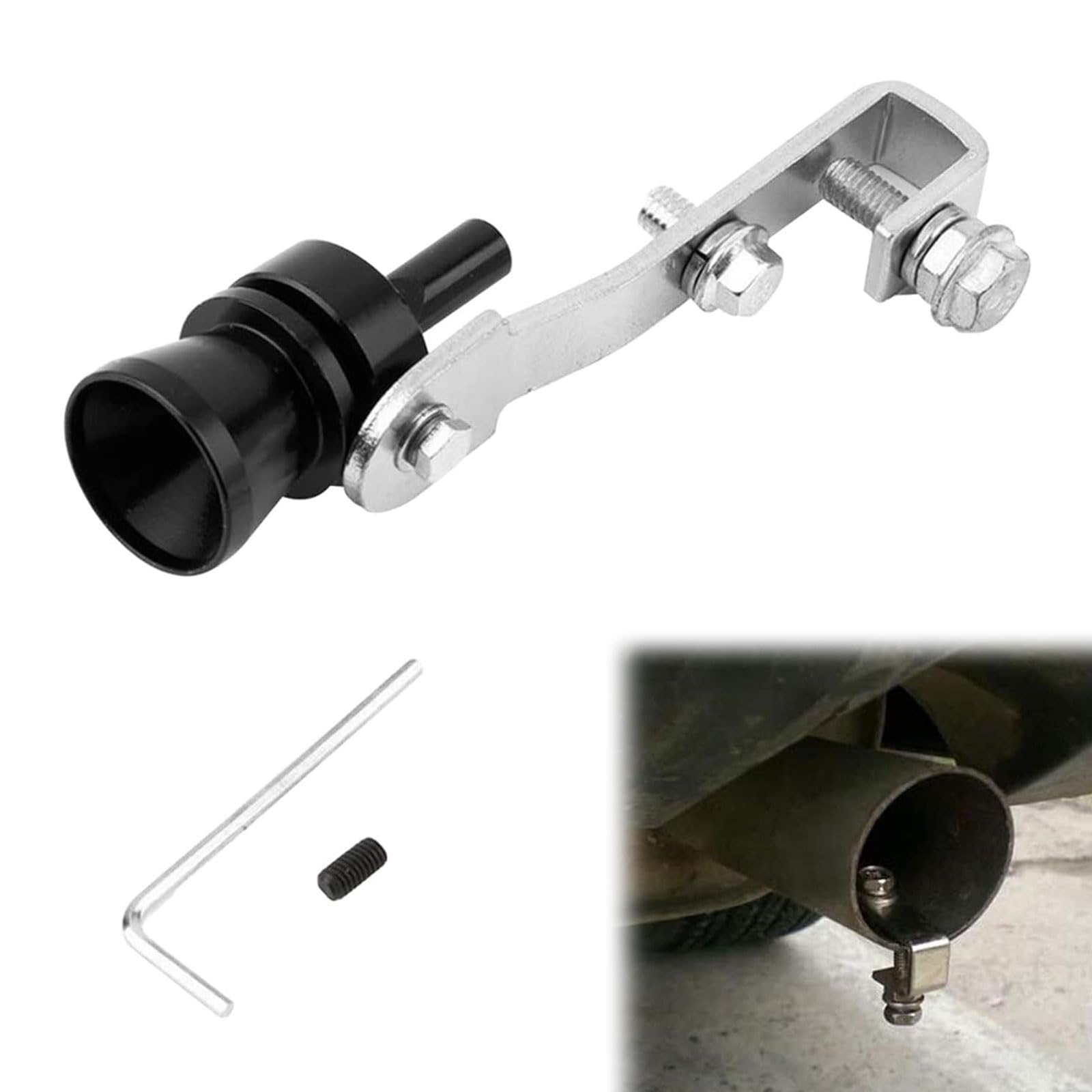 Auto Sound Auspuff,Auspuff Pfeife Automobile,Auto Turbo Whistle,Turbo Sound Simulator Pfeife,Turbo Sound Whistle,Auto Car Turbo Sound Simulator Pfeife,Blow Off Ventil Simulator Whistler,1PC (M) von Rakiuty
