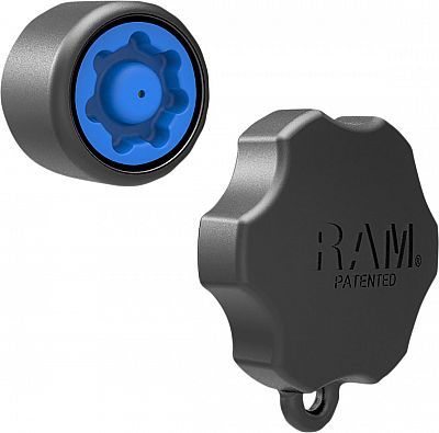 Ram Mount Pin-Lock, Sicherheitsknopf - Schwarz von Ram Mount