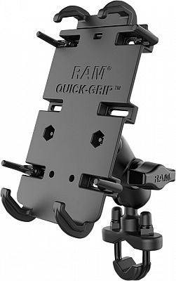 Ram Mount Quick-Grip XL m. Bügelschraube, Smartphone Halterung - Schwarz von Ram Mount
