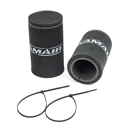 MS-001 – 2 x Single Inlet Motorrad Vergaser Socke Luftfilter von Ramair Filters