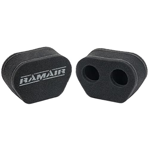 MS-006 - 2x Twin Inlet Carb Socke Luftfilter von Ramair Filters