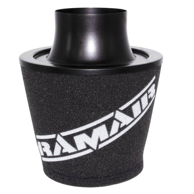 ramair Filter js-109-bk Großer Universal-Luftfilter mit Legierung Hals, Schwarz, 100 mm von Ramair Filters