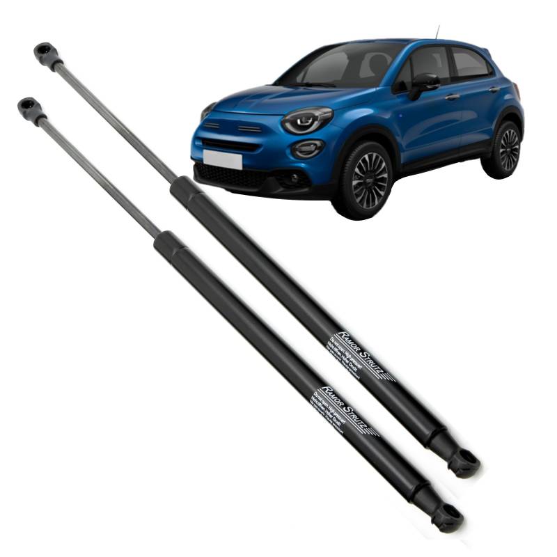 Ramor Strutz 2x Gasfeder Dämpfer Heckklappe Kompatibel mit Fiat 500X (334) 2014-2024. Gasdruckfeder Heckklappendämpfer Ersatz für 52031518 und Andere. von Ramor Strutz