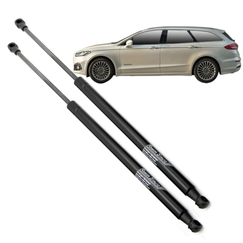 Ramor Strutz 2x Gasfeder Dämpfer Heckklappe Kompatibel mit Ford Mondeo Mk5 Combi 2014-2022. Gasdruckfeder Heckklappendämpfer Ersatz für 1871369 und Andere. von Ramor Strutz