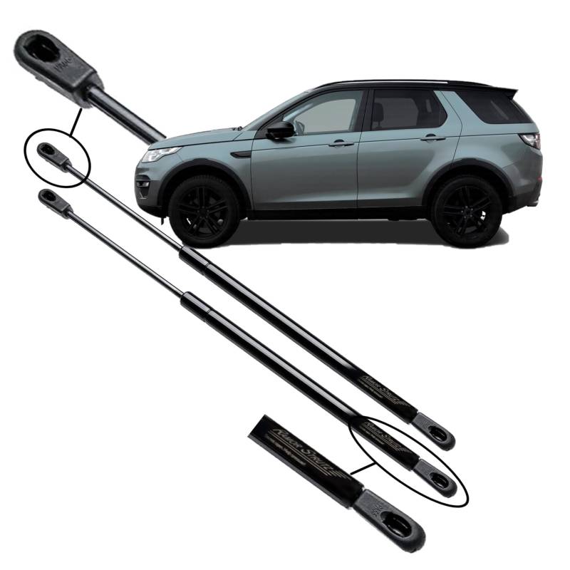 Ramor Strutz 2x Gasfeder Dämpfer Heckklappe Kompatibel mit Land Rover Discovery Sport L550 2014-2025. Gasdruckfeder Heckklappendämpfer Ersatz für LR058520 und Andere. von Ramor Strutz