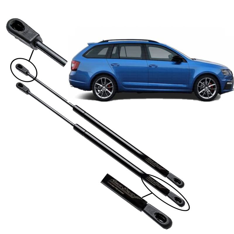 Ramor Strutz 2x Gasfeder Dämpfer Heckklappe Kompatibel mit Skoda Octavia Mk2 Combi 1Z5 2004-2013. Gasdruckfeder Heckklappendämpfer Ersatz für 1Z9827550 und Andere. von Ramor Strutz