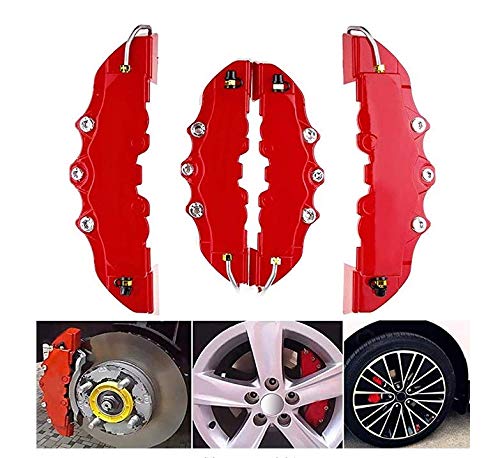 RanDal 4 Stücke Hohe Qualität Abs Kunststoff Auto Lkw Bremssattel Abdeckungen 3D Rot Nützliche Auto Universal Scheibenbremssattel Abdeckungen Größe: 2 Stücke Von S Und 2 Stücke Von M - 23 RanDal 4 Stücke Hohe Qualität Abs Kunststoff Auto Lkw Bremssattel Abdeckungen 3D Rot Nützliche Auto Universal Scheibenbremssattel Abdeckungen Größe: 2 Stücke Von S Und 2 Stücke Von M - 23 von RanDal