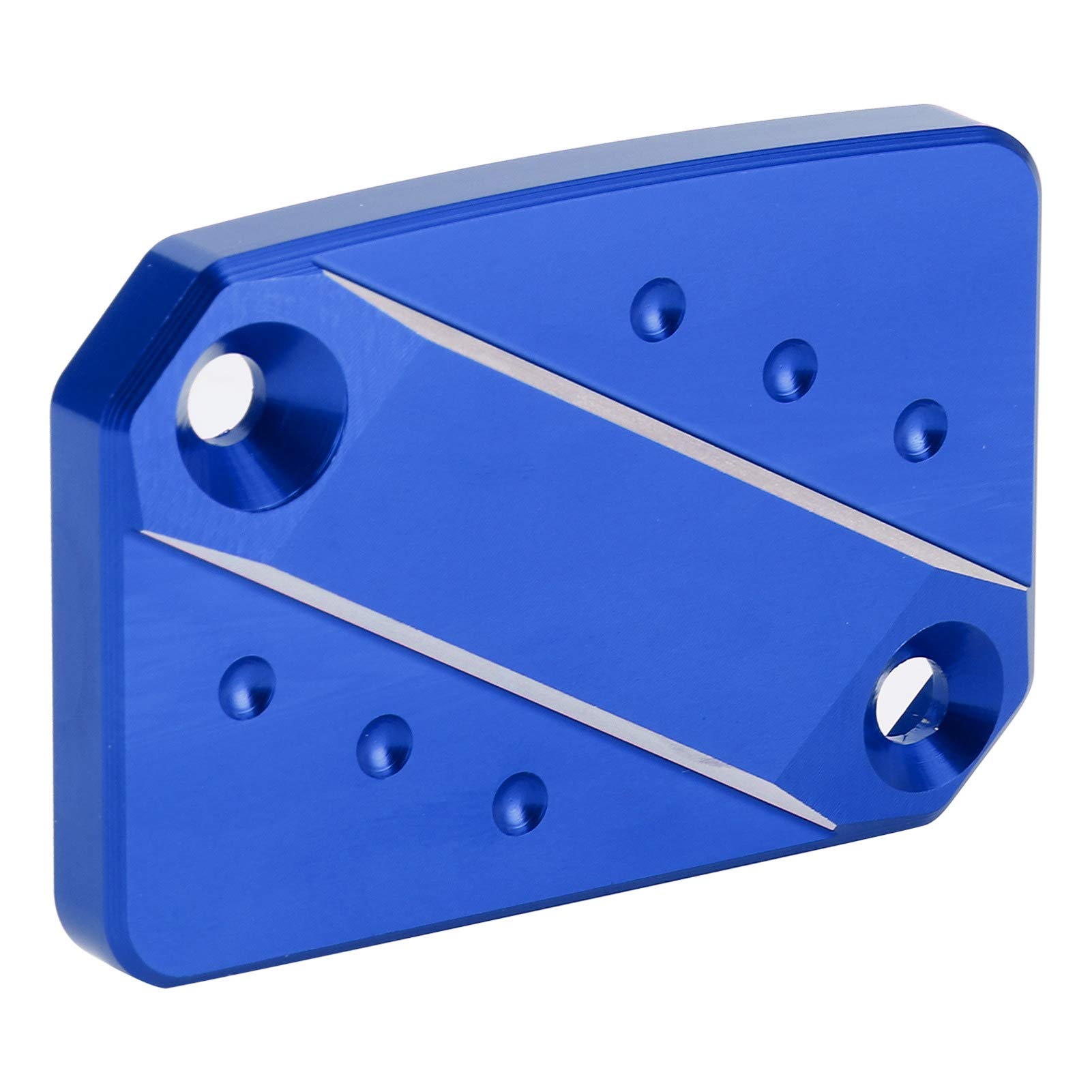 Rankomu Abdeckung für Bremsflüssigkeitsbehälter, Deckel für Bremsflüssigkeitsbehälter vorne, Aluminium-Bremsflüssigkeitsbehälterdeckel, Motorradzubehör(blau) von Rankomu