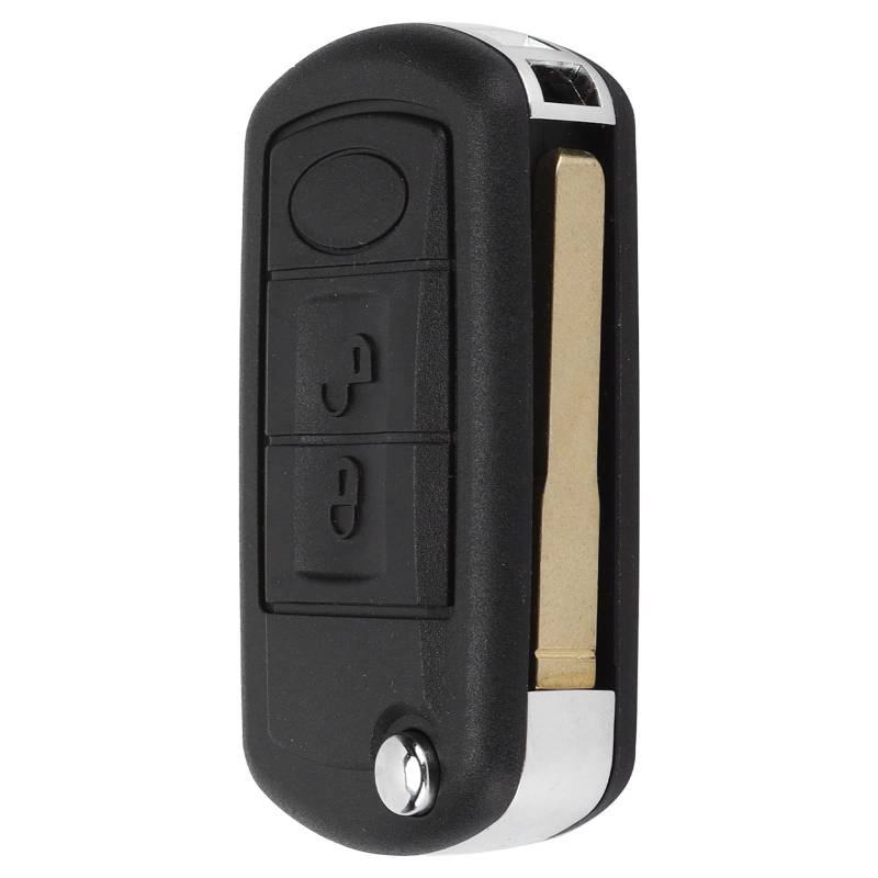 Rankomu Auto Fernbedienung Klappschlüssel Abdeckung Ersatz für 2005-2010 Schlüsselanhänger Schutz Funkschlüssel Gehäuse Klappschlüssel Gehäuse Design Schwarz von Rankomu