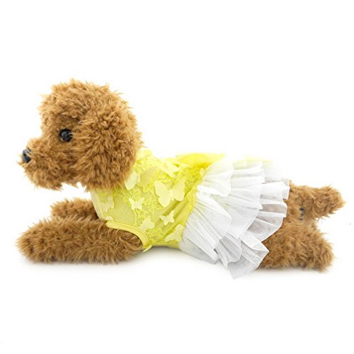 ranphy Kleine Hunde/Katzen floralen Prinzessin Kleid für Mädchen Party Formelle Kleidung Pet Kleidung von Ranphy