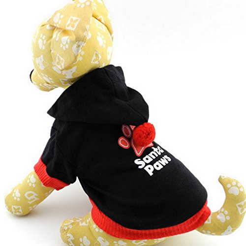 ranphy Kleiner Hund Katze Sweatshirt Sport Baseball Jacken für kleine Hunde 100% Baumwolle Shirt mit Tasten Haustier Bekleidung Kleidung von Ranphy