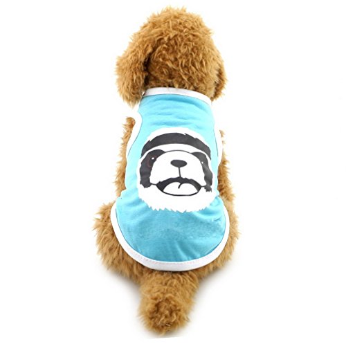 ranphy Kleiner Hund Kleidung für weiblich Stecker Hund Weste T-shirt Bär Muster Tank Top Farbe Sommer von Ranphy