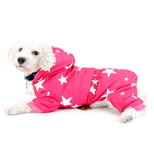ranphy Star Print klein Hund Katze Sweatshirt Hoodies Kalten Wetter Fell Winter Warm Apparel Chihuahua Puppy Kleidung von Ranphy