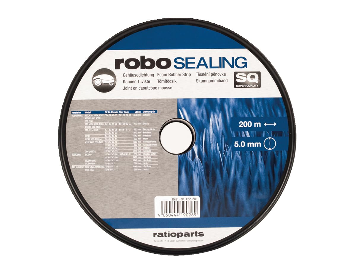 Moosgummi Dichtung Ø 5,0 mm x 200 m Moosgummi Dichtung Ø 5,0 mm x 200 m von Ratioparts