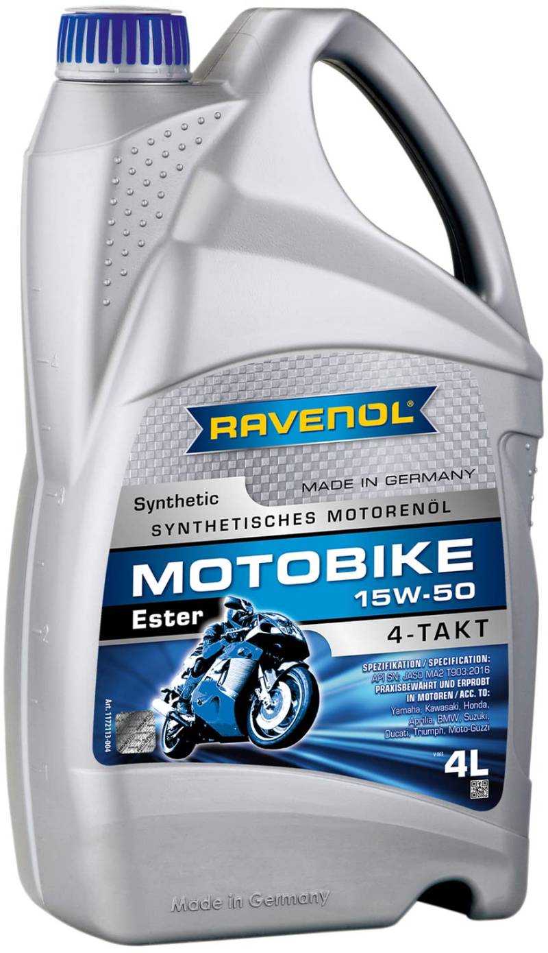 RAVENOL Motobike 4-T Ester SAE 15W-50 von RAVENOL