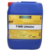 Getriebeöl RAVENOL ATF T-WS LIFETIME 10L von Ravenol