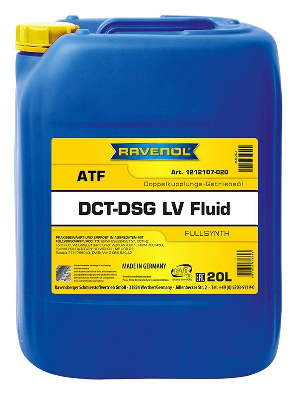 RAVENOL Automatikgetriebeöl VW,MERCEDES-BENZ,AUDI 1212107-020-01-999 von Ravenol