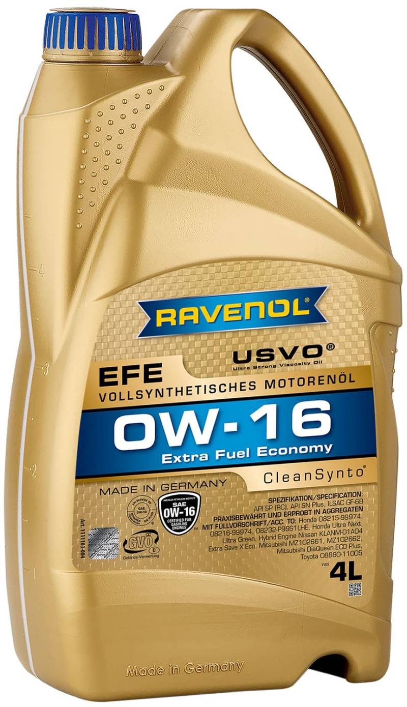 RAVENOL EFE Extra Fuel Economy SAE 0W-16 von RAVENOL