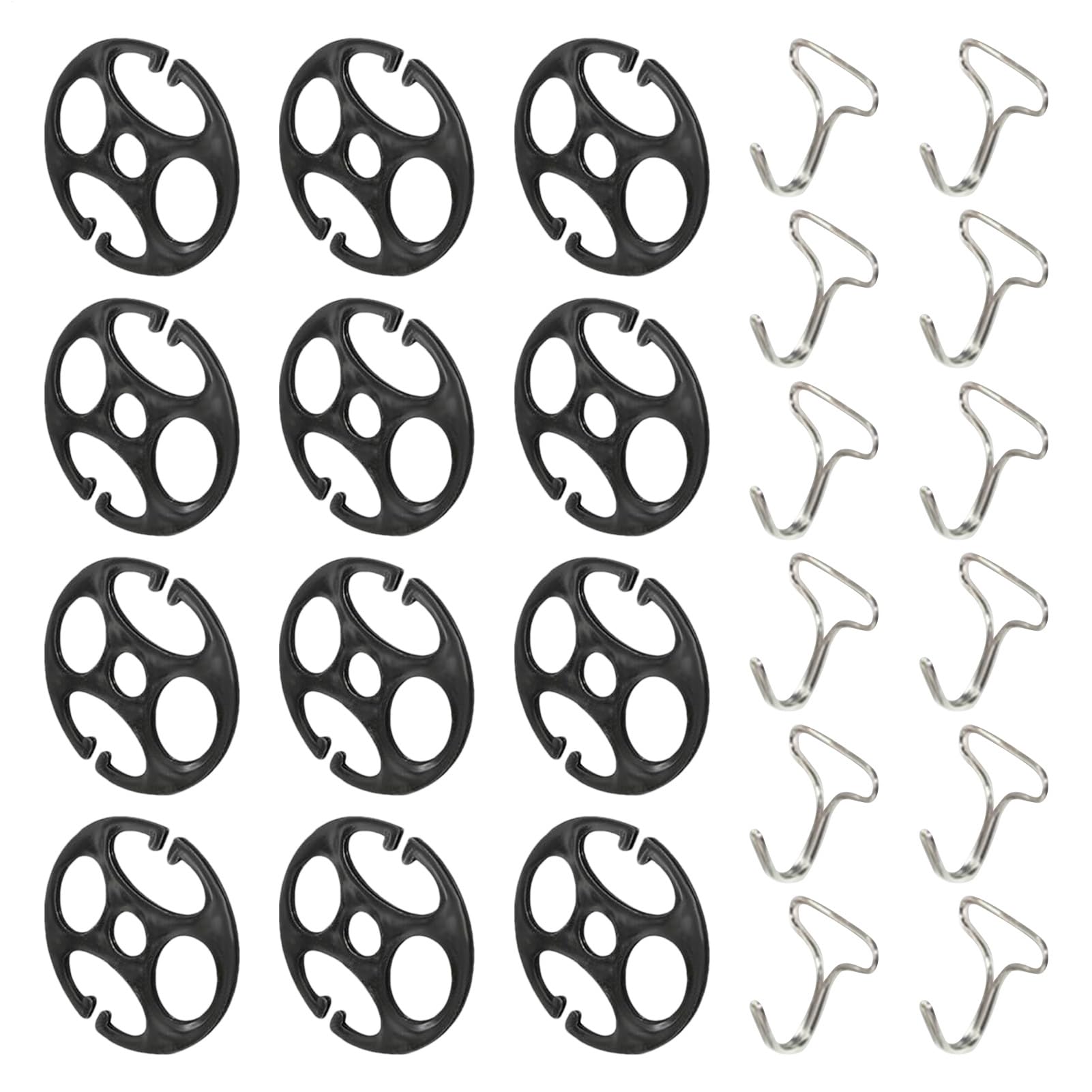 Raypontia 12 StückHaken Für Autositzbezüge Mit 12 Stück Spannfutter, Autositzbezüge Clips, Sitzbezug Clips, Haken, Ersatz-Verriegelungsclip, Feste Befestigungsschnalle Für Den Austausch Raypontia 12 StückHaken Für Autositzbezüge Mit 12 Stück Spannfutter, Autositzbezüge Clips, Sitzbezug Clips, Haken, Ersatz-Verriegelungsclip, Feste Befestigungsschnalle Für Den Austausch von Raypontia
