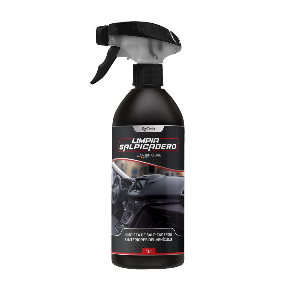 Cockpit Reiniger Auto 1000ml - Innenreinigung | Auto kunststoffpflege innen | Autoreinigung Innenraum Anti-Staub und ohne Glanz Cockpit Reiniger Auto 1000ml - Innenreinigung | Auto kunststoffpflege innen | Autoreinigung Innenraum Anti-Staub und ohne Glanz von RcOcio