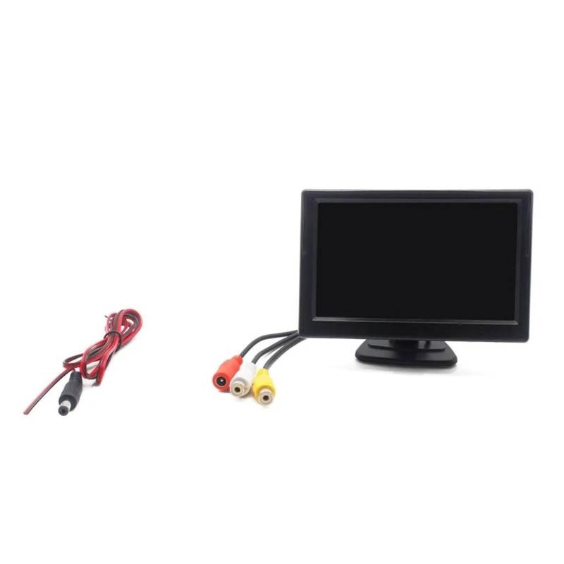 5 Zoll 1920 * 1080P AHD IPS Monitor High Definition Für Auto Sternenlicht Nachtsicht Kamera Fahrzeug Reverse Bild Display Reverse Kamera Rückfahrkameras von Rdtnvc