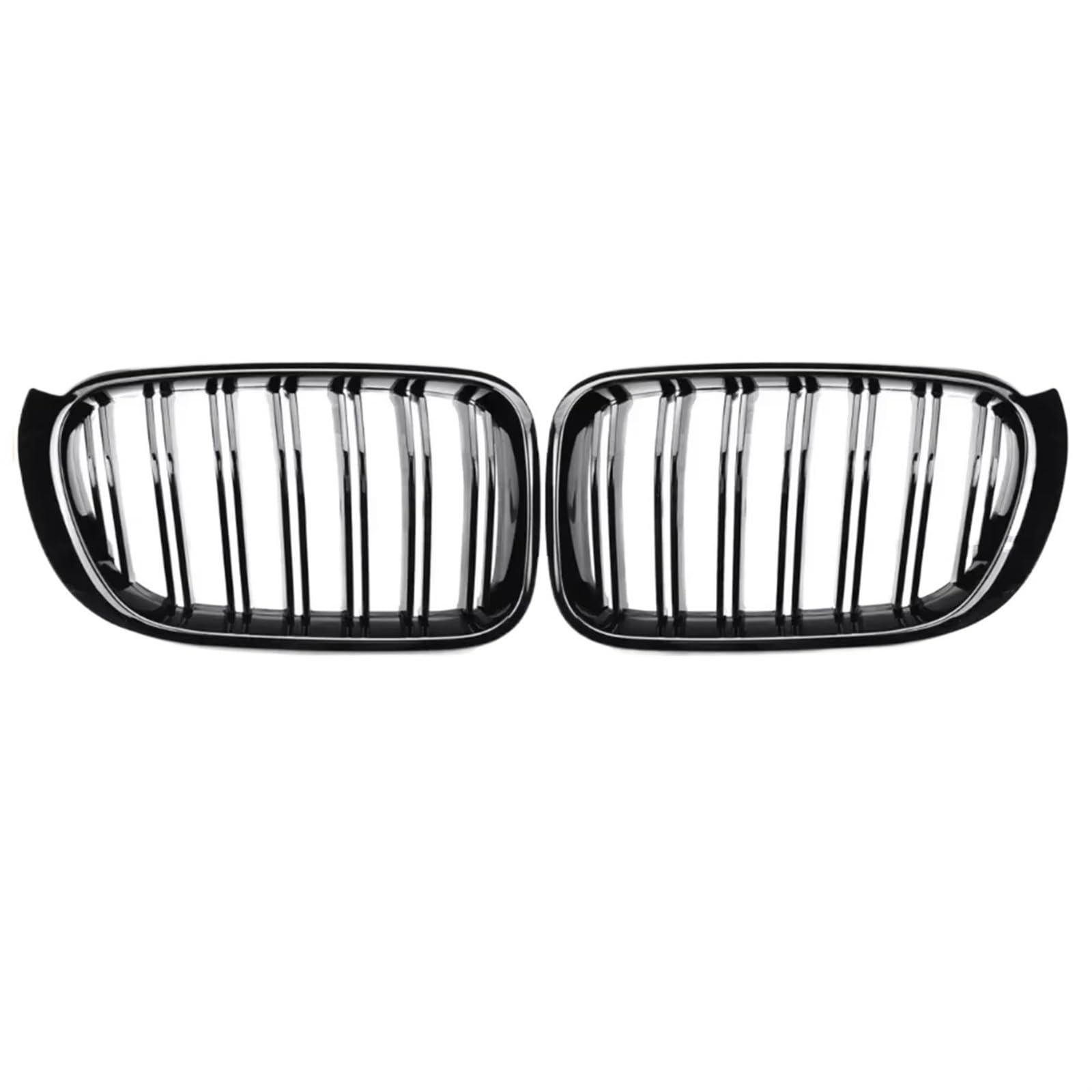 Frontgrill 1 Paar Auto Doppel Linie Sport Grill Glänzend Schwarz Abdeckung Für X3 X4 F25 F26 2014 2015 2016 2017 Front Stoßstange Niere Racing Grille Front Nieren Kühlergrill Frontgrill 1 Paar Auto Doppel Linie Sport Grill Glänzend Schwarz Abdeckung Für X3 X4 F25 F26 2014 2015 2016 2017 Front Stoßstange Niere Racing Grille Front Nieren Kühlergrill von Rdtnvc