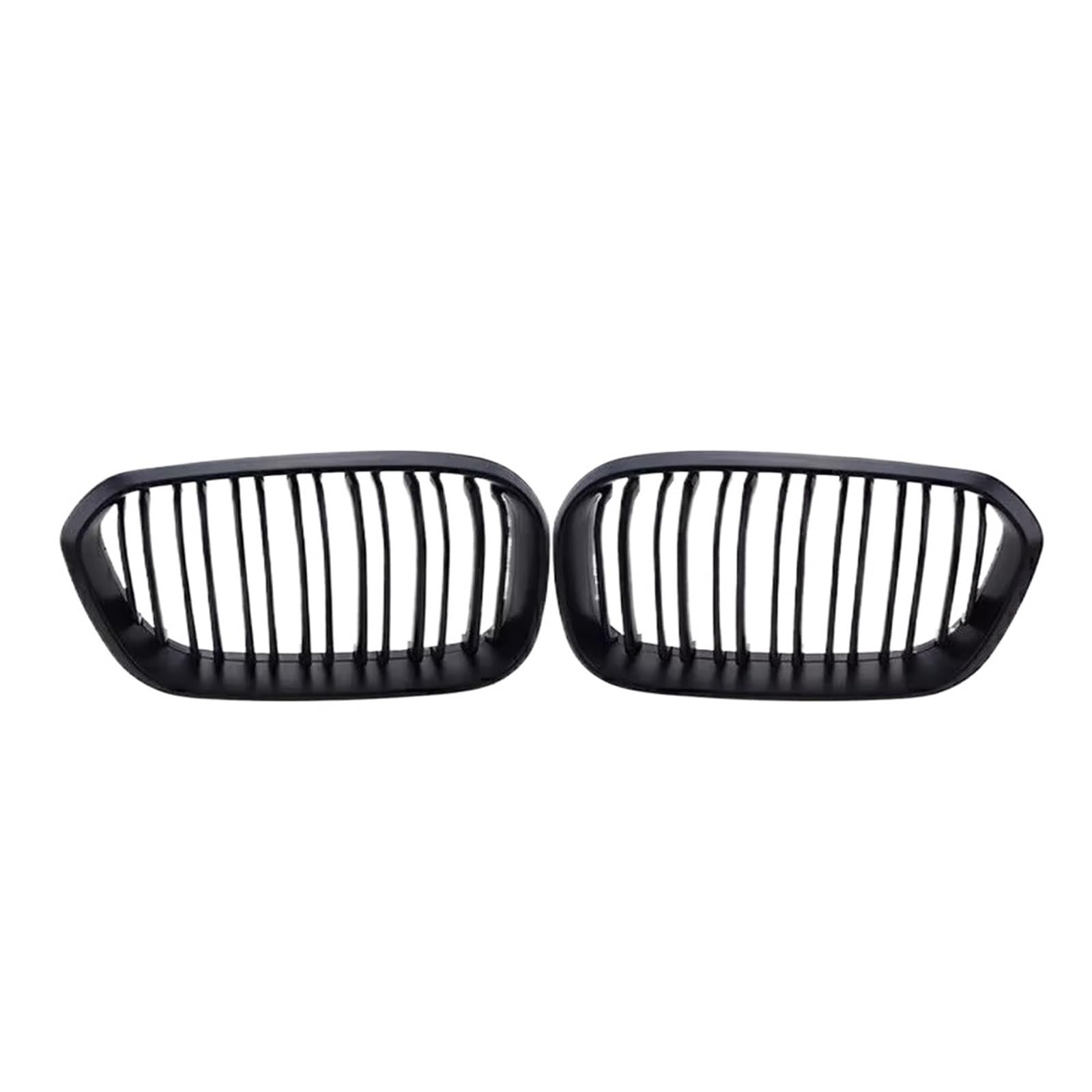 Frontgrill 1 Paar Frontgrills, Glänzend Schwarz, Nierengrill, Ersatz-Racing-Frontstoßstangengitter Für 1er F20 F21 2012–2019 Front Nieren Kühlergrill(Double-Matte Black) von Rdtnvc