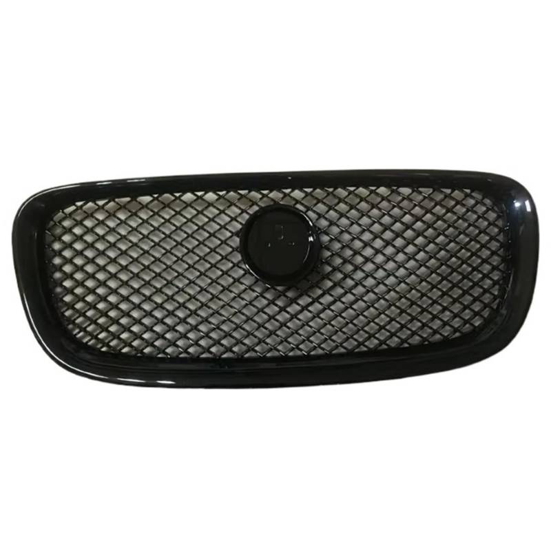 Frontgrill 1 Stück Kühlergrill Für Jaguar Xf XF 2008 2009 2010 2011 2012 2013 2014 2015 2016 ABS Frontgrillabdeckung Verkleidung Auto Ersatzteile Auto-Styling Front Nieren Kühlergrill(2012-2015 black) von Rdtnvc