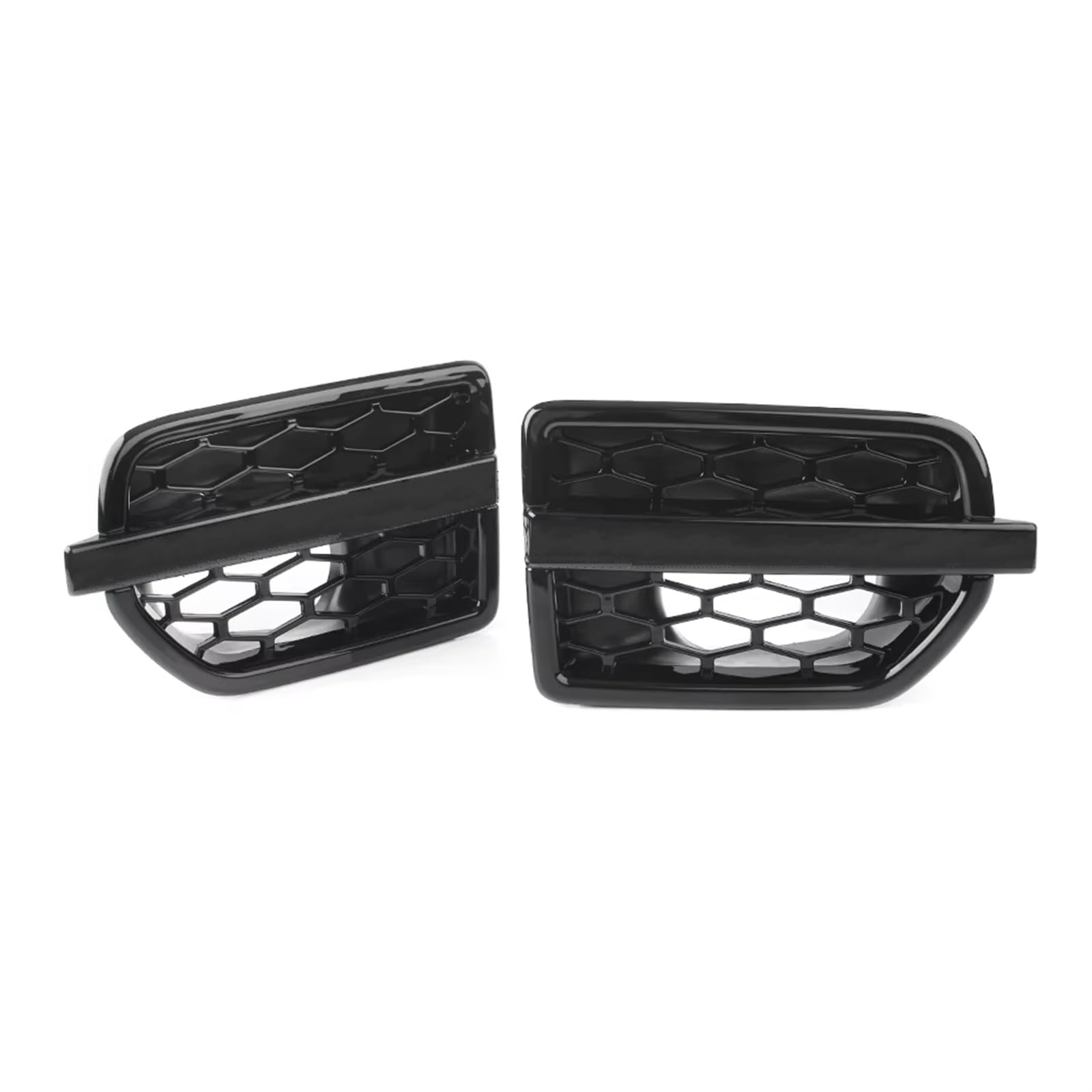 Frontgrill 2 Stück Schwarz Glänzendes ABS-Auto-Lufteinlass-Kotflügel-Entlüftungsgitter Für Land Für Rover Für Discovery 4 LR4 2010 2011 2012 2013 2014 2015 2016 Front Nieren Kühlergrill Frontgrill 2 Stück Schwarz Glänzendes ABS-Auto-Lufteinlass-Kotflügel-Entlüftungsgitter Für Land Für Rover Für Discovery 4 LR4 2010 2011 2012 2013 2014 2015 2016 Front Nieren Kühlergrill von Rdtnvc
