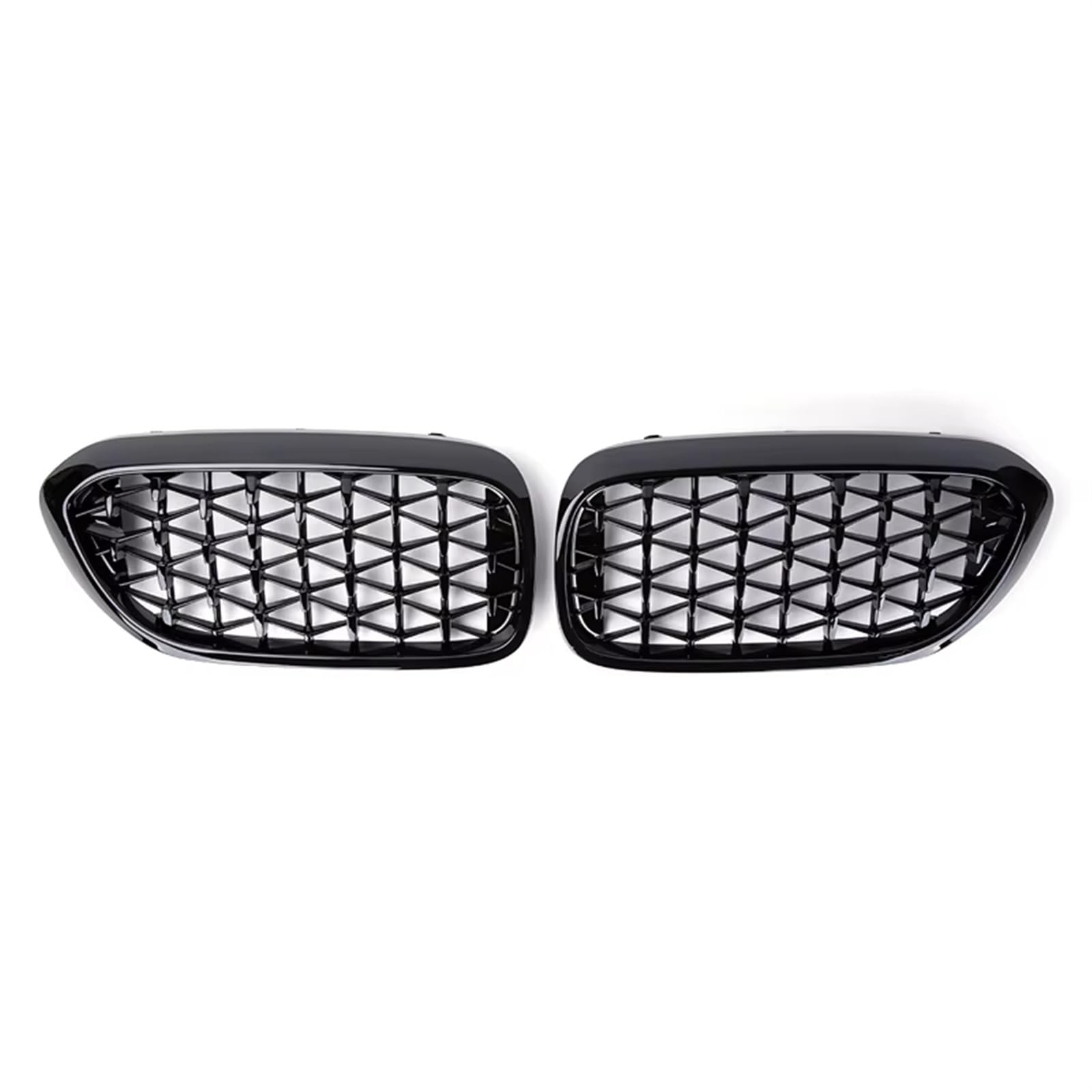 Frontgrill Auto Diamant Grills Für G30 G31 G38 5 Serie 525i 528i 530i 540i 2017 2018 2019 2020 Front Niere Grill Auto Styling Front Nieren Kühlergrill(Gloss Black) von Rdtnvc