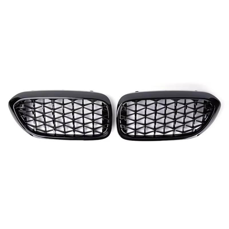 Frontgrill Auto Diamant Grills Für G30 G31 G38 5 Serie 525i 528i 530i 540i 2017 2018 2019 2020 Front Niere Grill Auto Styling Front Nieren Kühlergrill(Gloss Black) von Rdtnvc
