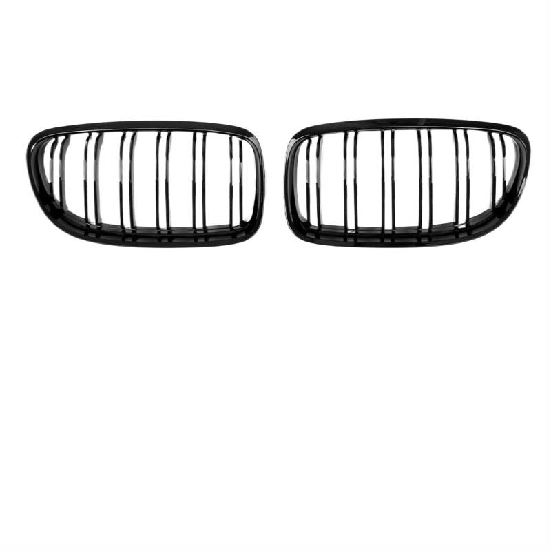 Frontgrill Auto Front Glanz Schwarz Grills Grille Sport Diamant Für E90 E91 Tuning 3 Serie 2005 2006 2007 2008 2009 2010 2011 2012 LCI PreLCI Front Nieren Kühlergrill(09-12 GB Dual Slat) von Rdtnvc