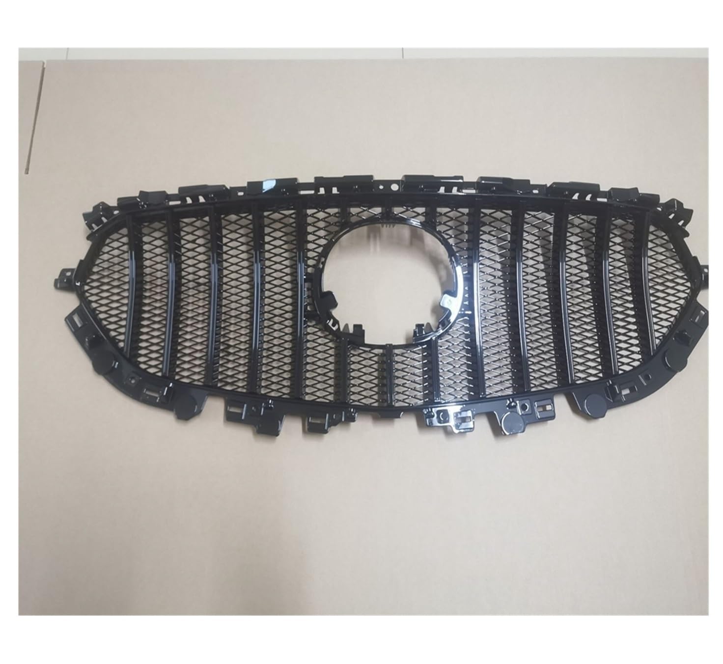 Frontgrill Auto Front Mesh Außen Maske Zierleisten Abdeckungen Front Stoßstange Abs Modifizierte Grill Grills Für Mazda Für Cx-5 Für Cx5 2017 2018 + Auto Grille Front Nieren Kühlergrill(Schwarz) von Rdtnvc
