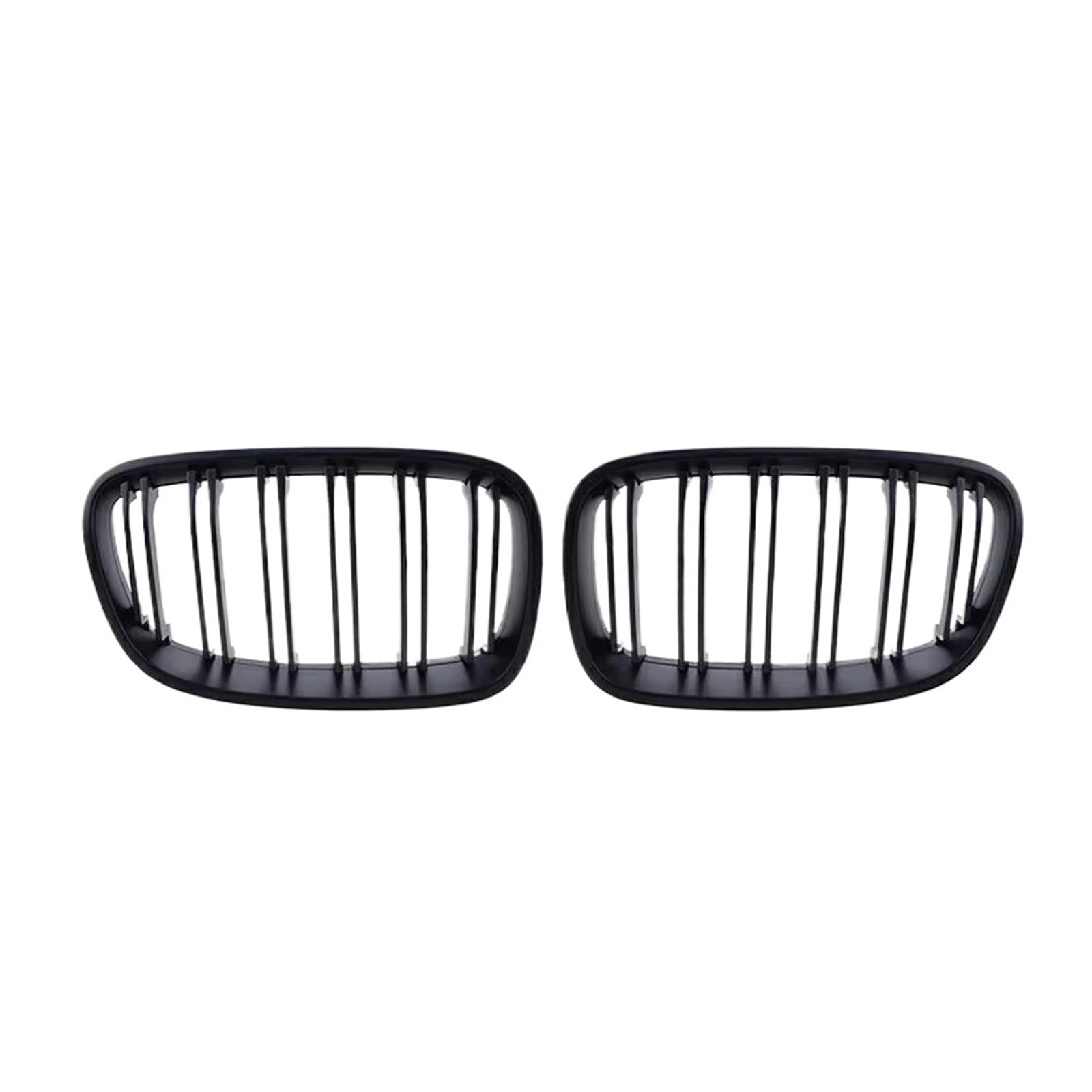 Frontgrill Auto-Frontgrill, Glänzend Schwarz, Vorne Im Diamant-Stil, Grillzubehör Für 1er F20 M140i 118d F21 2012 2013 2014 Front Nieren Kühlergrill(Double-Matte Black) von Rdtnvc