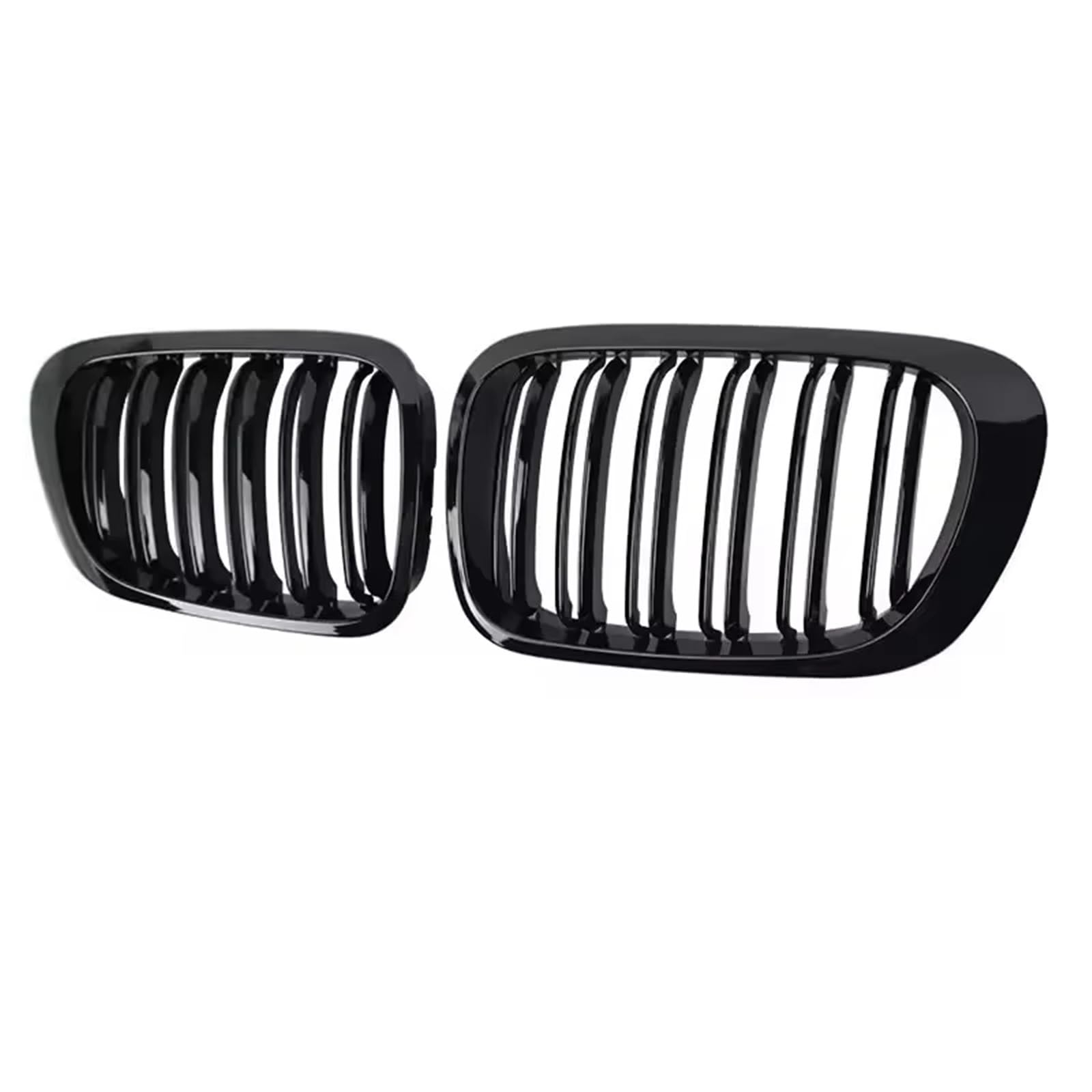 Frontgrill Auto-Frontstoßstange, Nierengrill, Racing-Grills, Glänzend Schwarze Gitter Für 3er-Serie E46 4-Türer 4D 4DR 1998 1999 2000 2001, Zubehör Front Nieren Kühlergrill Frontgrill Auto-Frontstoßstange, Nierengrill, Racing-Grills, Glänzend Schwarze Gitter Für 3er-Serie E46 4-Türer 4D 4DR 1998 1999 2000 2001, Zubehör Front Nieren Kühlergrill von Rdtnvc