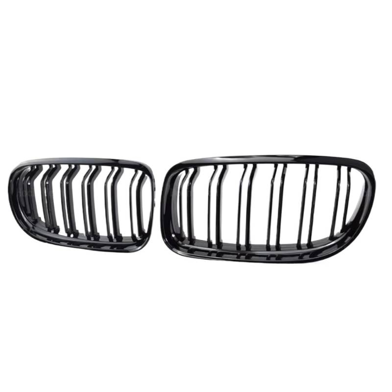 Frontgrill Auto Kühlergrill Grill Vorne Niere Glänzend 2 Linie Doppel Lamellen Für 3 Serie E90 E91 LCi 2009 2010 2011 2012 Auto Styling Front Nieren Kühlergrill von Rdtnvc